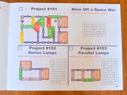 Snap Circuits instruction diagram